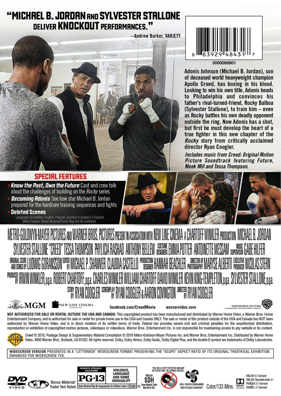 Creed (DVD Special Edition) [DVD]