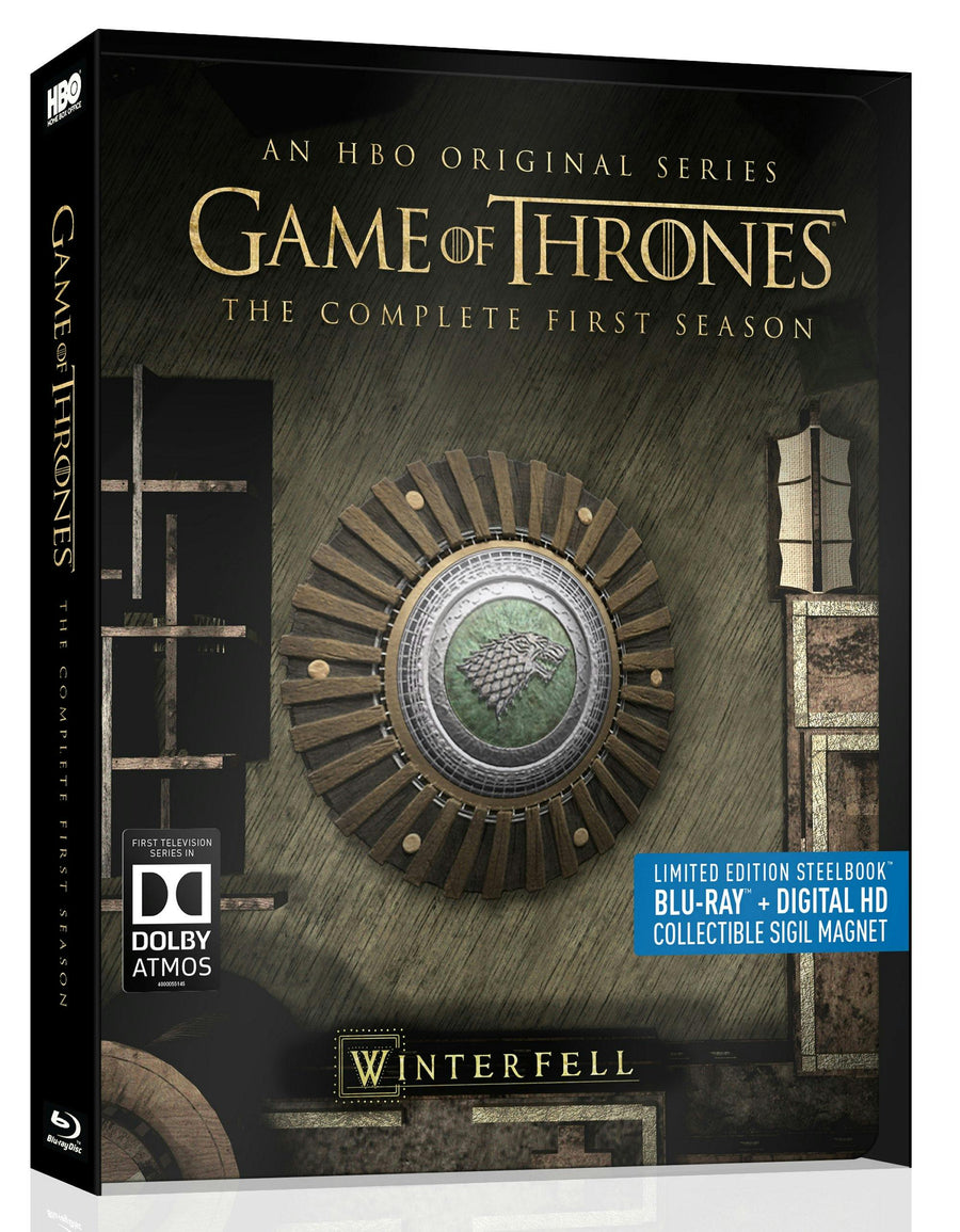 Game of Thrones:The Complete First Season (Limited Edition Steelbook) [Blu-ray]