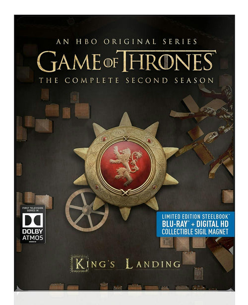 Game of Thrones: The Complete Second Season (Blu-ray Steelbook) [Blu-ray]