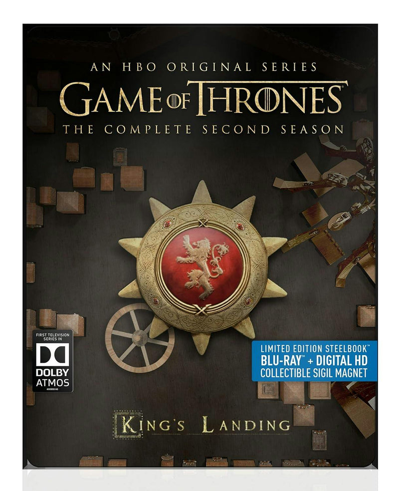 Game of Thrones: The Complete Second Season (Blu-ray Steelbook) [Blu-ray]