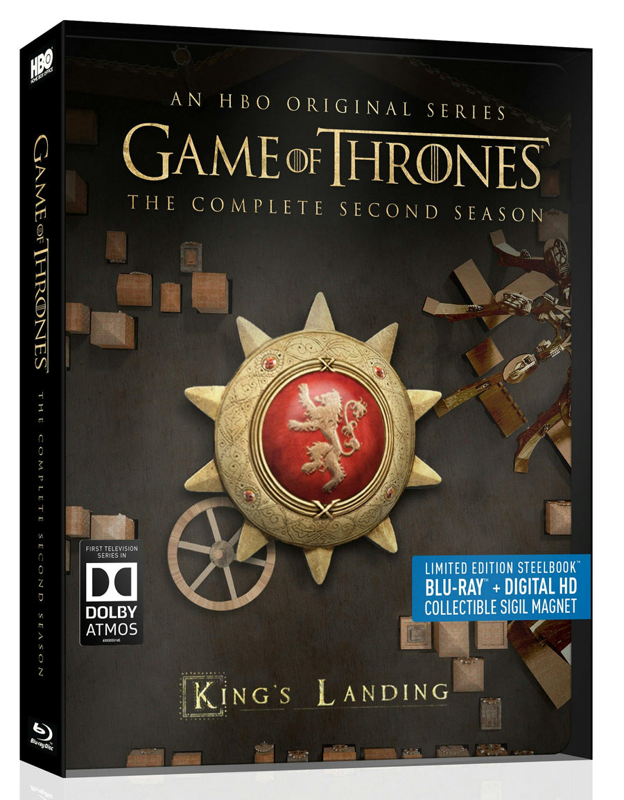 Game of Thrones: The Complete Second Season (Blu-ray Steelbook) [Blu-ray]