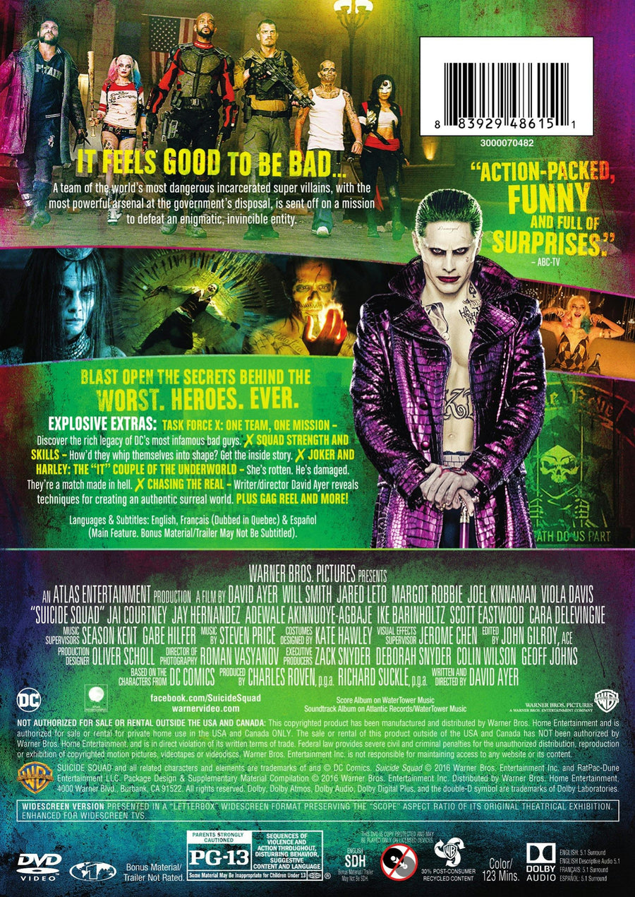 Suicide Squad (DVD Special Edition) [DVD]