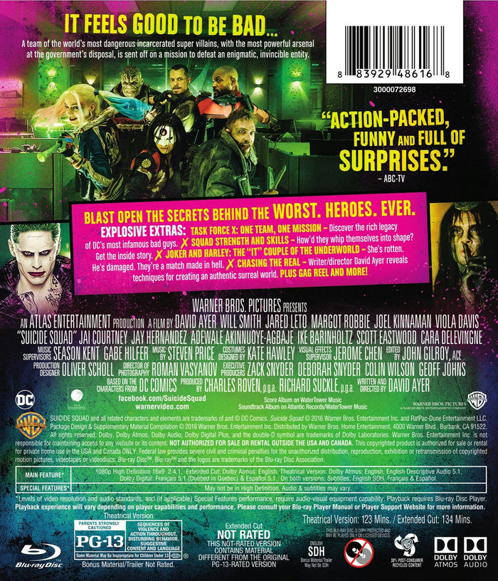 Suicide Squad [Blu-ray]