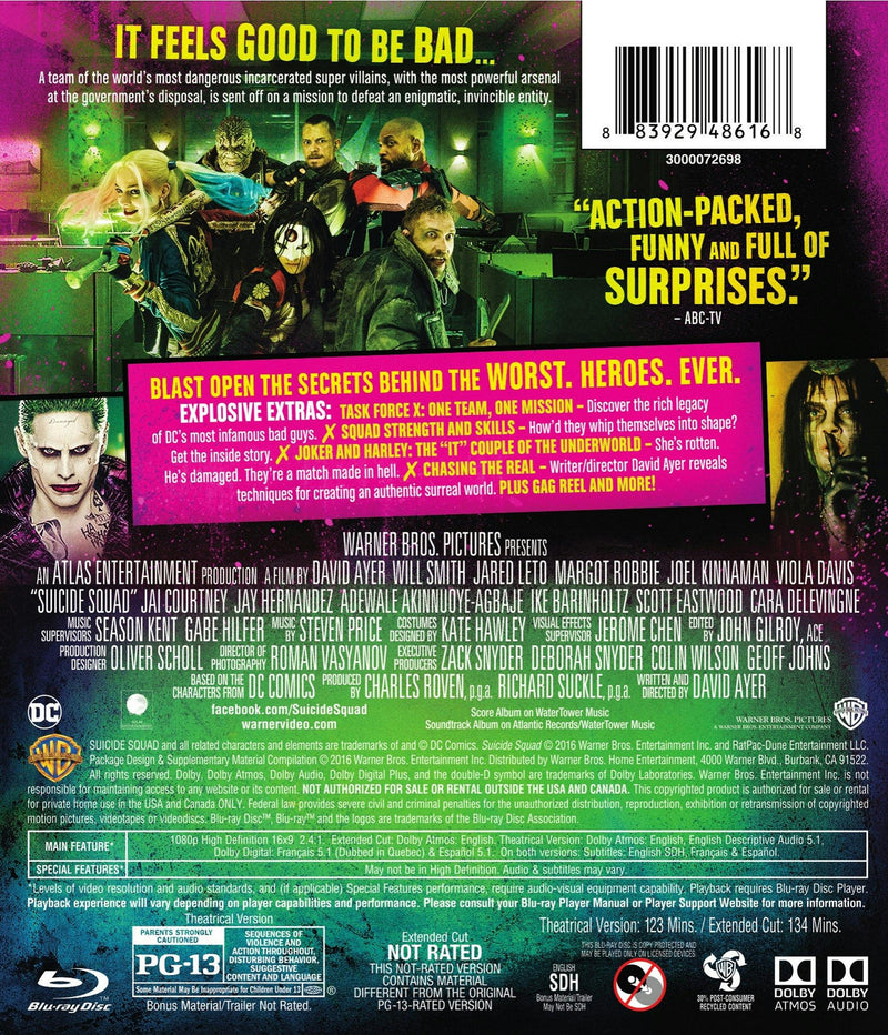 Suicide Squad [Blu-ray]