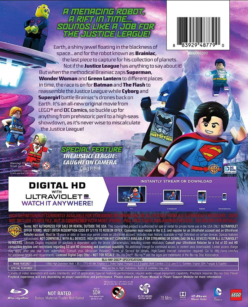LEGO DC:Cosmic Clash (Blu-ray + Toy) [Blu-ray]