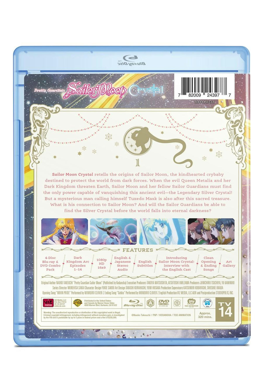 Sailor Moon Crystal Set 1 Limited Edition (Blu-ray Limited Edition) [Blu-ray]