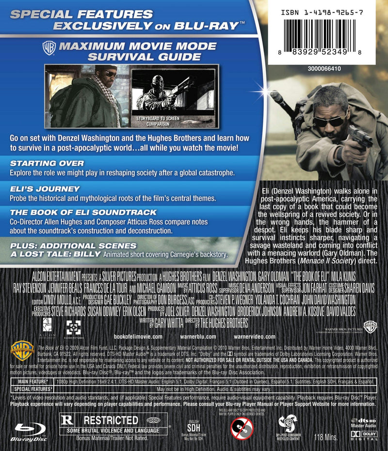 The Book of Eli (Blu-ray New Box Art) [Blu-ray]