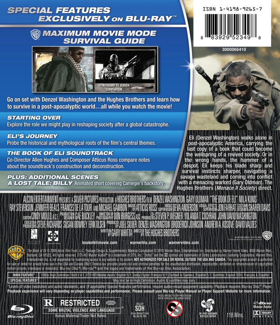 The Book of Eli (Blu-ray New Box Art) [Blu-ray]