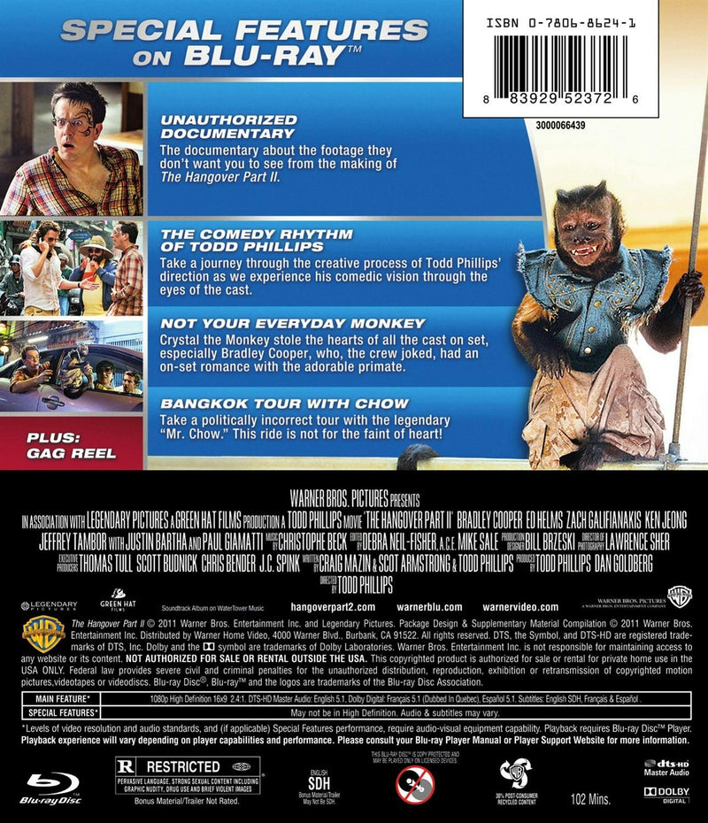 The Hangover Part II (Blu-ray New Box Art) [Blu-ray]