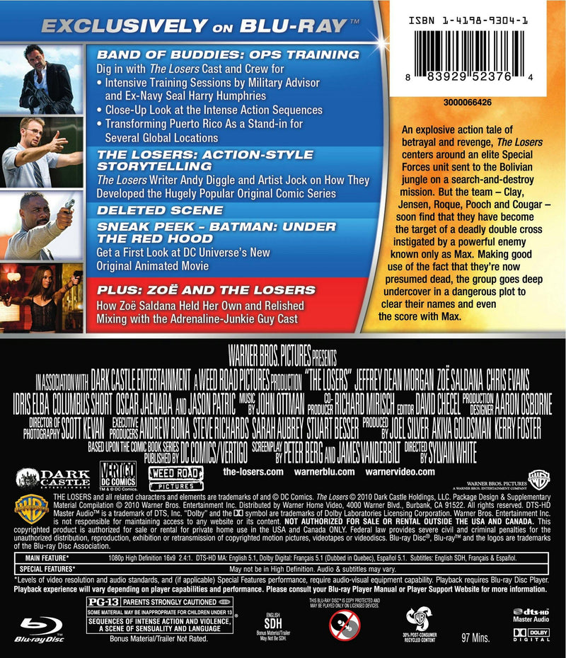 The Losers (Blu-ray New Box Art) [Blu-ray]