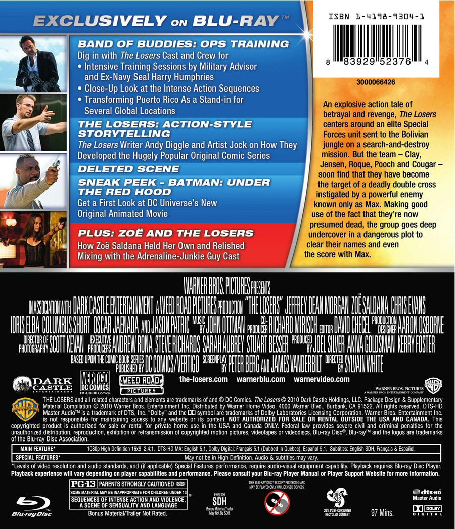 The Losers (Blu-ray New Box Art) [Blu-ray]