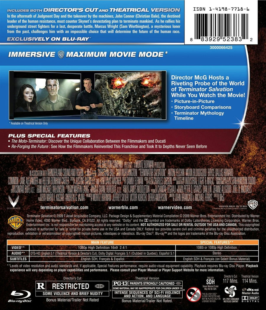 Terminator Salvation (Blu-ray New Box Art) [Blu-ray]