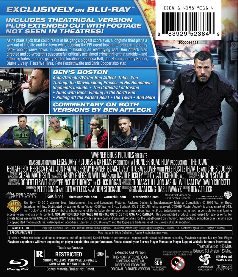 The Town (Blu-ray New Box Art) [Blu-ray]