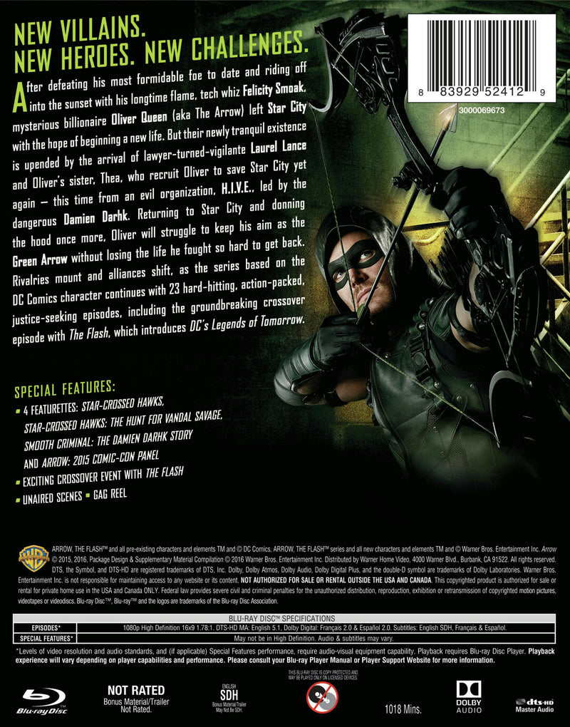 Arrow: The Complete Fourth Season [Blu-ray]