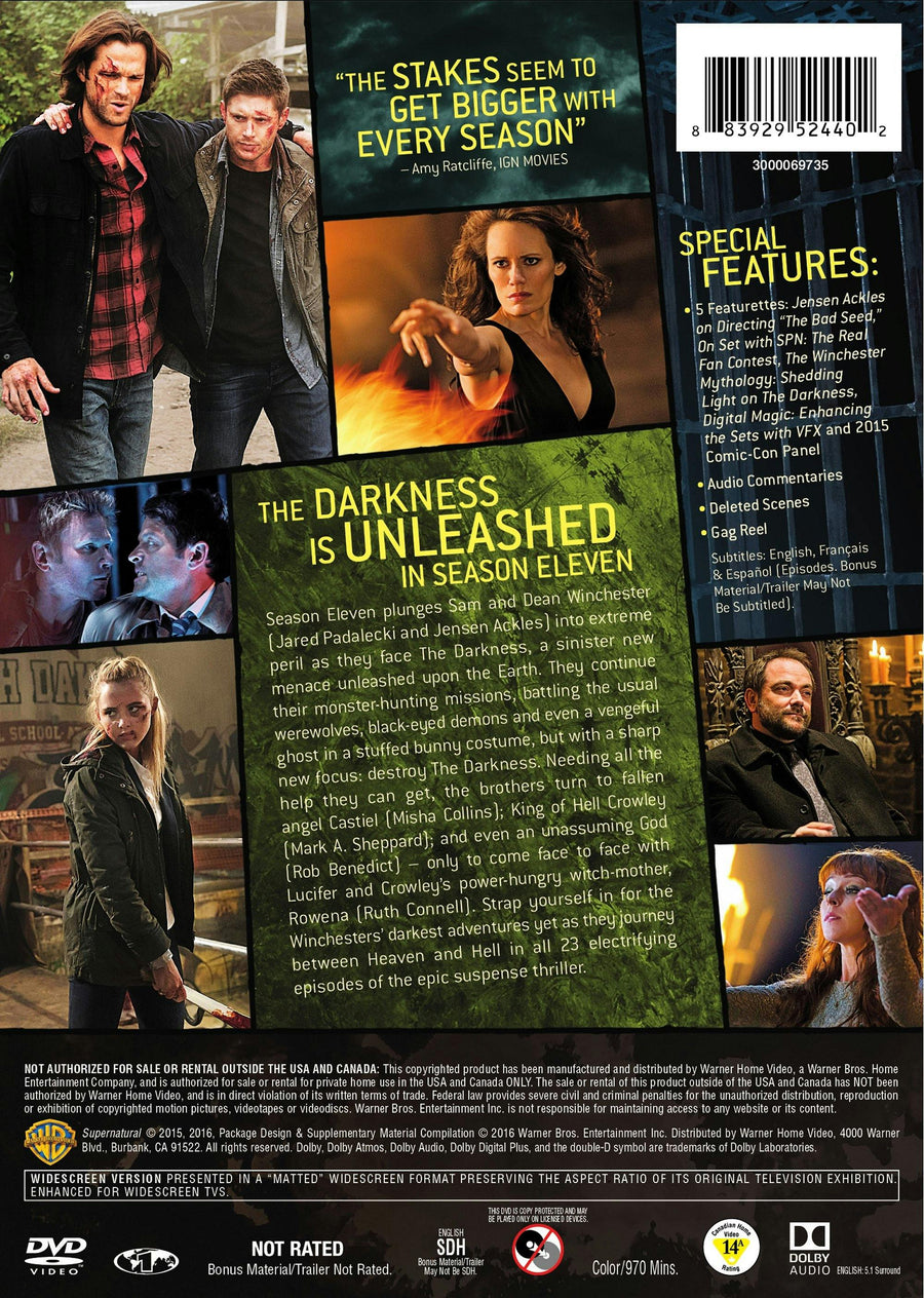 Supernatural: The Complete Eleventh Season [DVD]