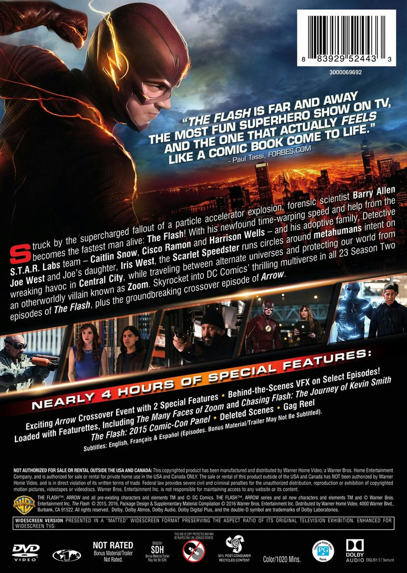 The Flash: The Complete Second Season [DVD]