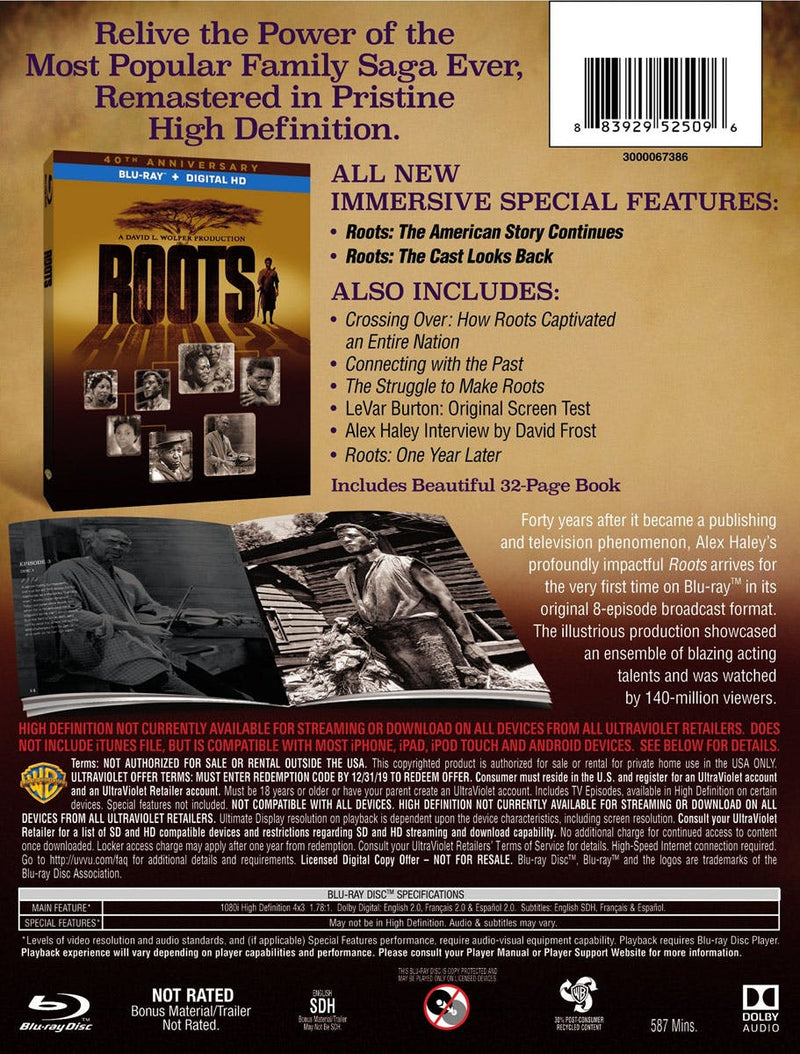 Roots: The Complete Original Series (Box Set (40th Anniversary Edition)) [Blu-ray]