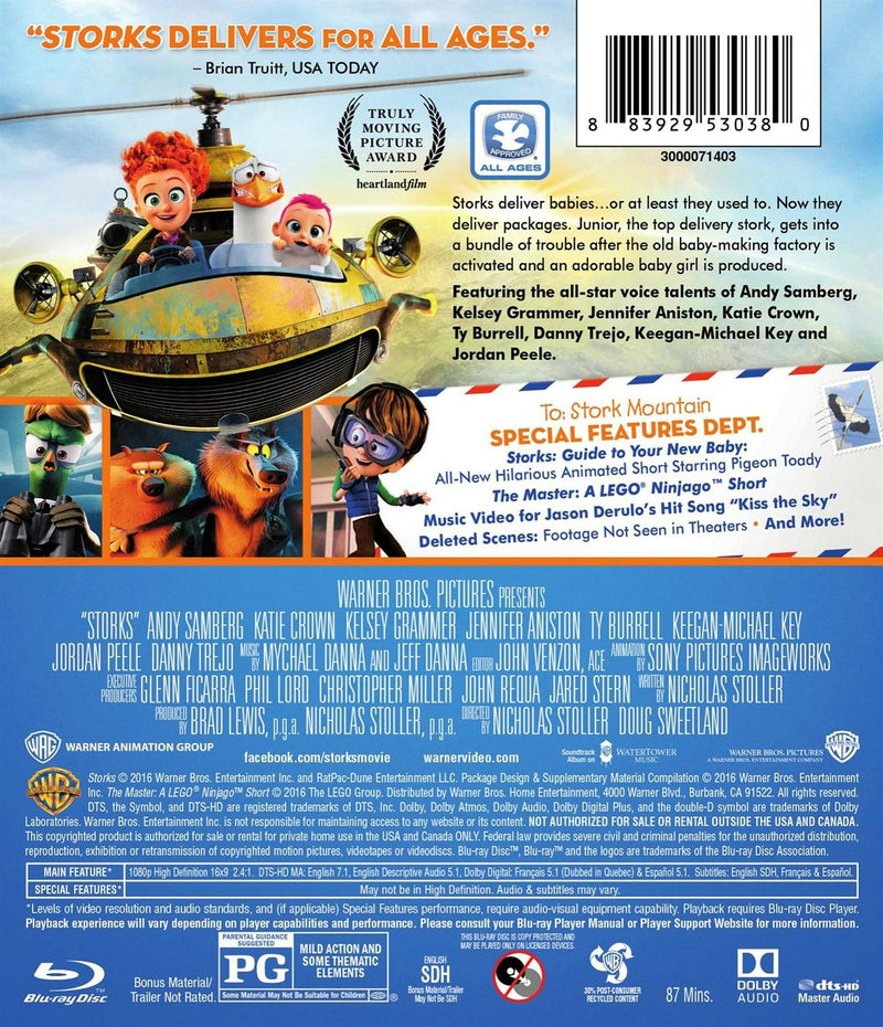 Storks [Blu-ray]