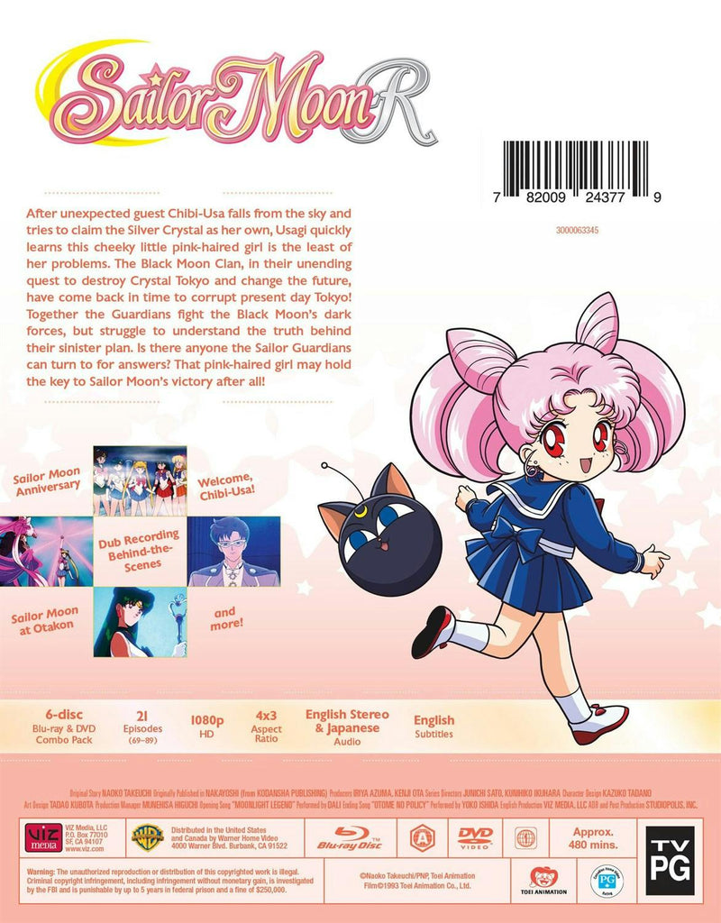 Sailor Moon R: Season 2 Part 2 (Blu-ray + DVD) [Blu-ray]
