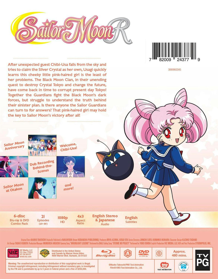Sailor Moon R: Season 2 Part 2 (Blu-ray + DVD) [Blu-ray]