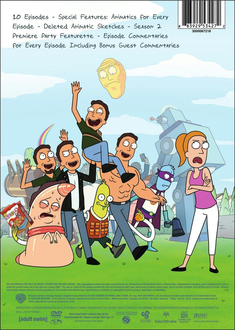 Rick and Morty: Season 2 [DVD]