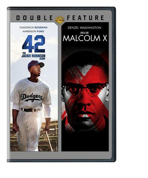 42/Malcolm X (DVD Double Feature) [DVD]
