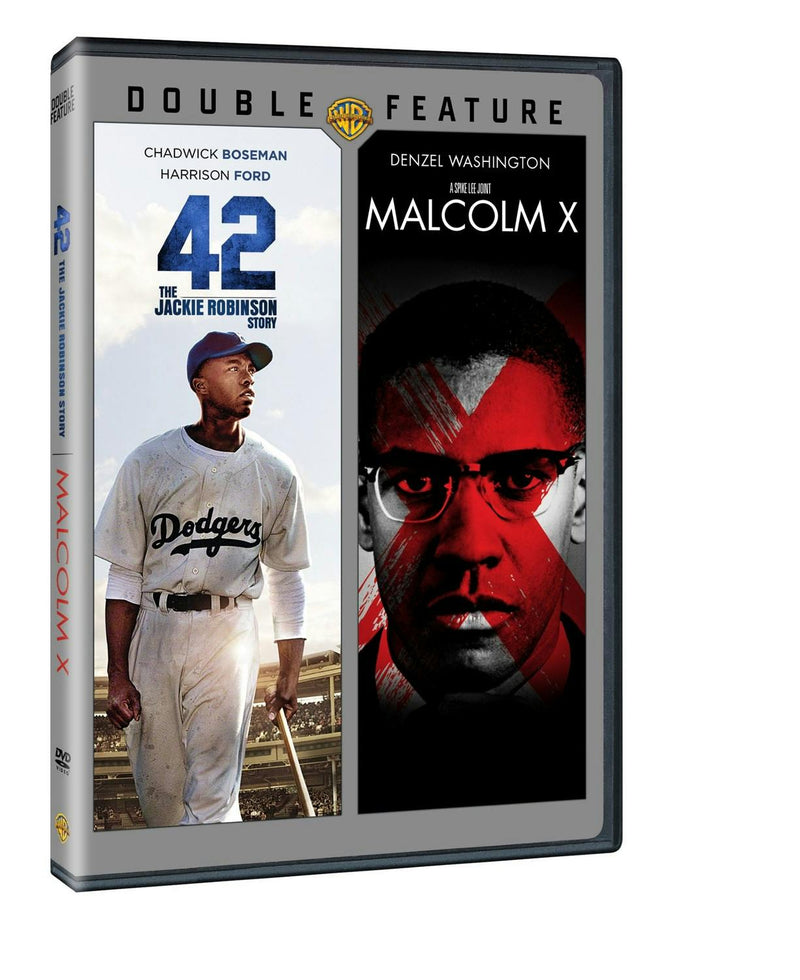 42/Malcolm X (DVD Double Feature) [DVD]