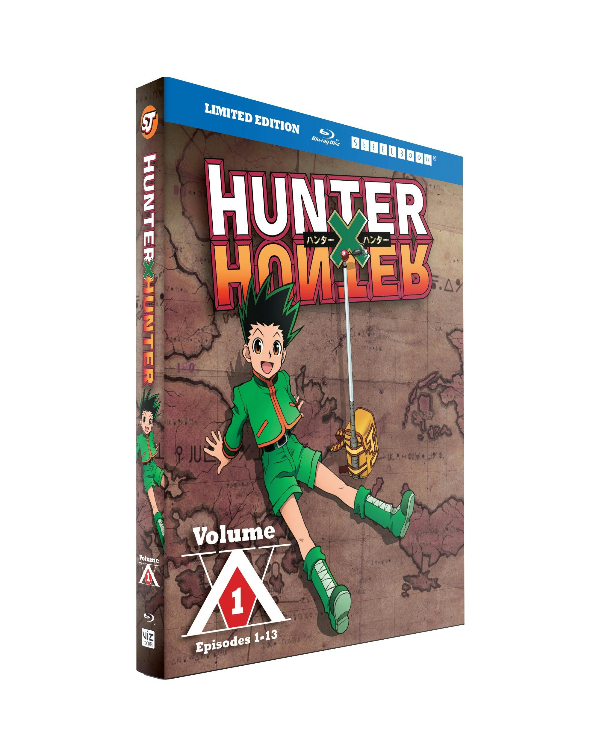 Hunter x Hunter Set 1 - Limited Edition Steelbook [Blu-ray] – GRUV