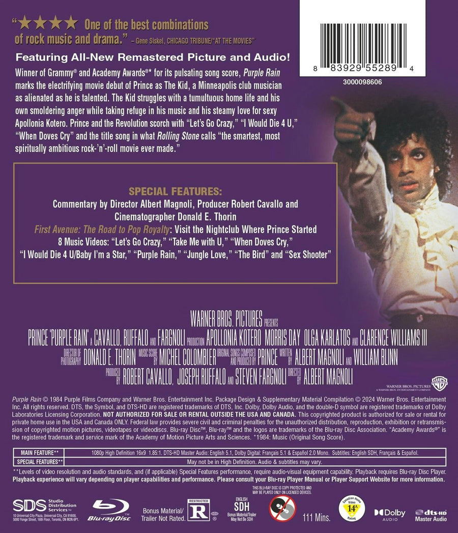 Purple Rain (Remastered) [Blu-ray]