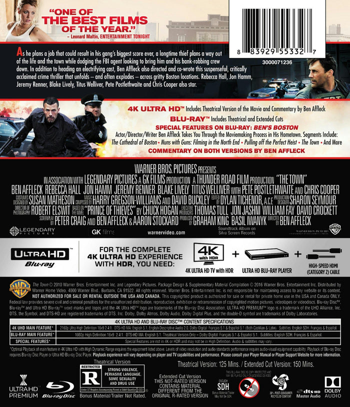 The Town (4K Ultra HD + Blu-ray) [UHD]