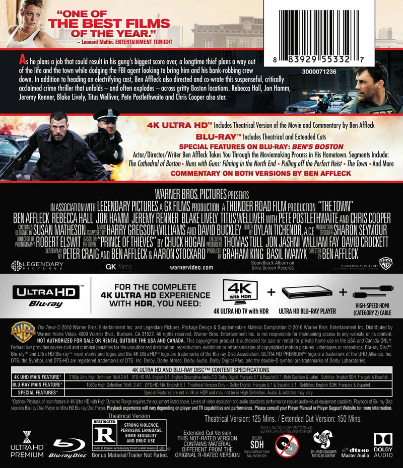 The Town (4K Ultra HD + Blu-ray) [UHD]