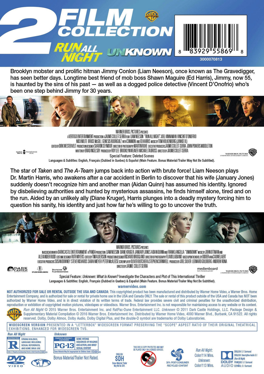 Run All Night / Unknown [DVD]