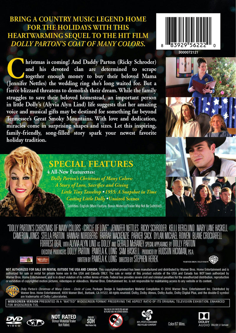Dolly Parton's Christmas of Many Colors - Circle of Love [DVD]