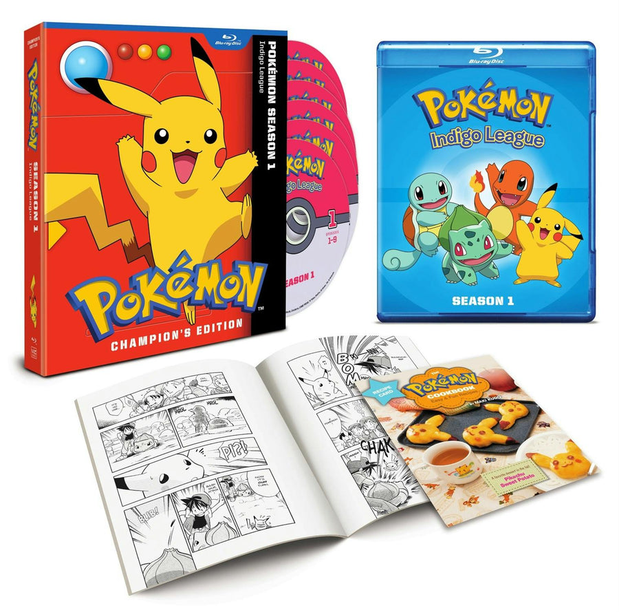 Pokemon: Indigo League - Season 1 Champion's Edition (Blu-ray Special Edition) [Blu-ray]