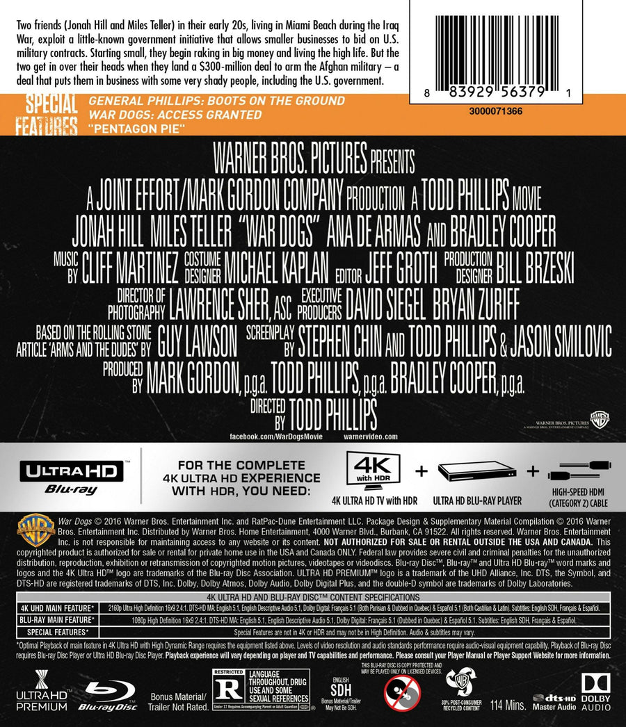 War Dogs [UHD]