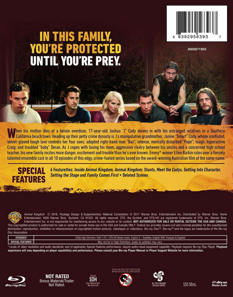 Animal Kingdom: The Complete First Season [Blu-ray]
