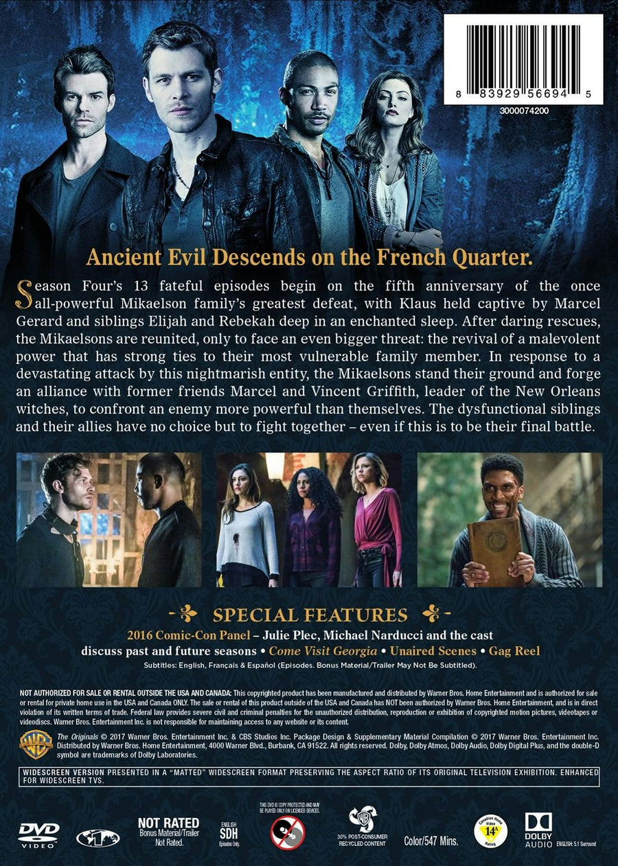 The Originals: The Complete Fourth Season [DVD]