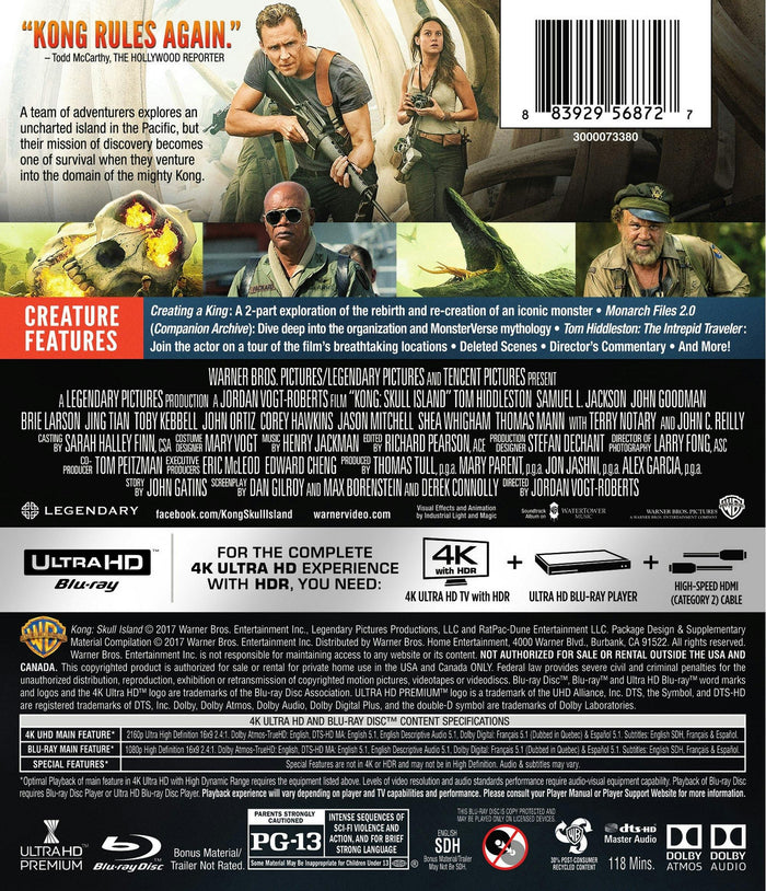 Kong: Skull Island [UHD]