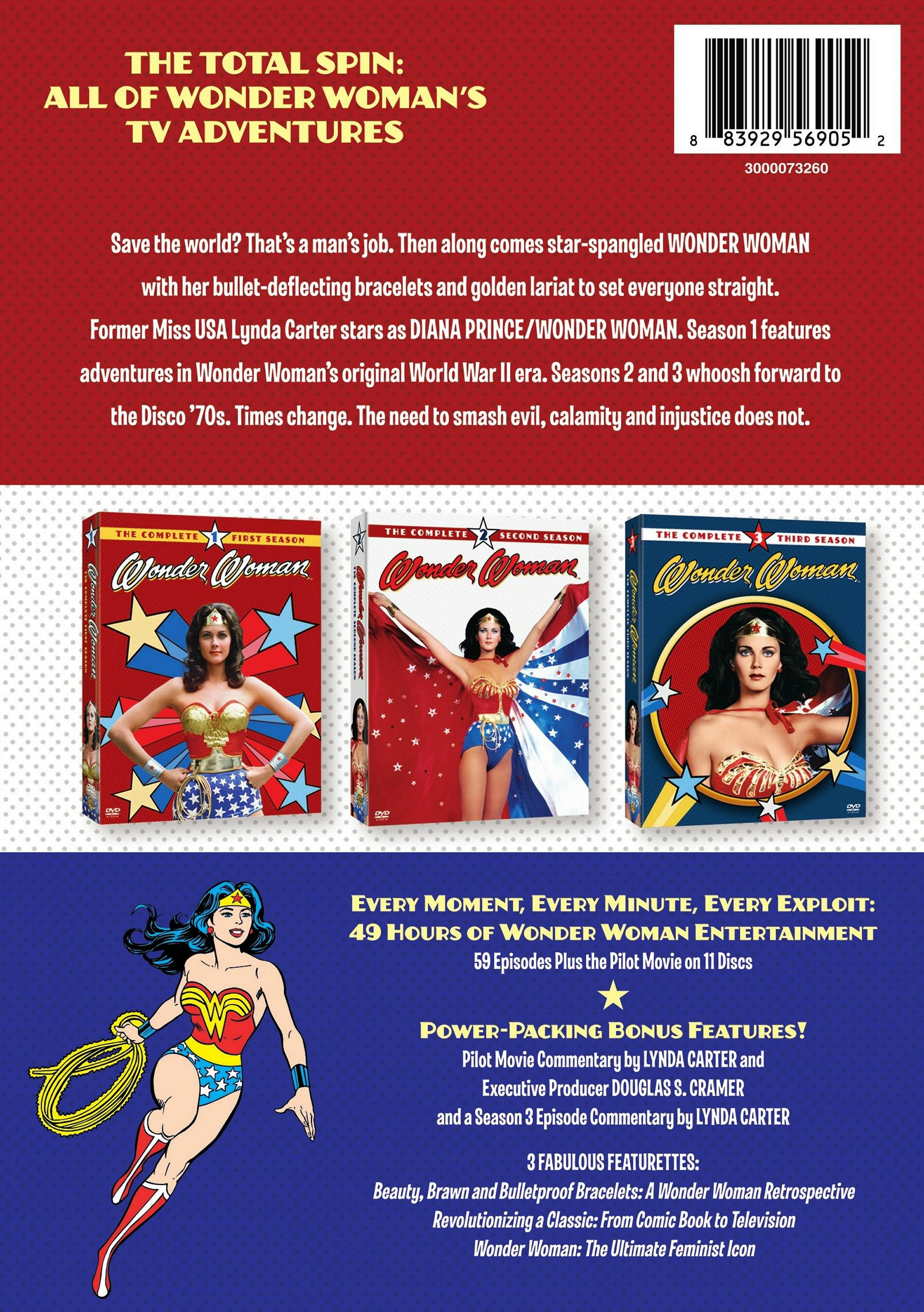 Wonder Woman: The Complete Collection (DVD New Box Art) [DVD]