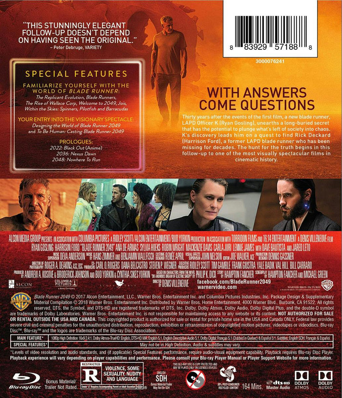 Blade Runner 2049 [Blu-Ray]
