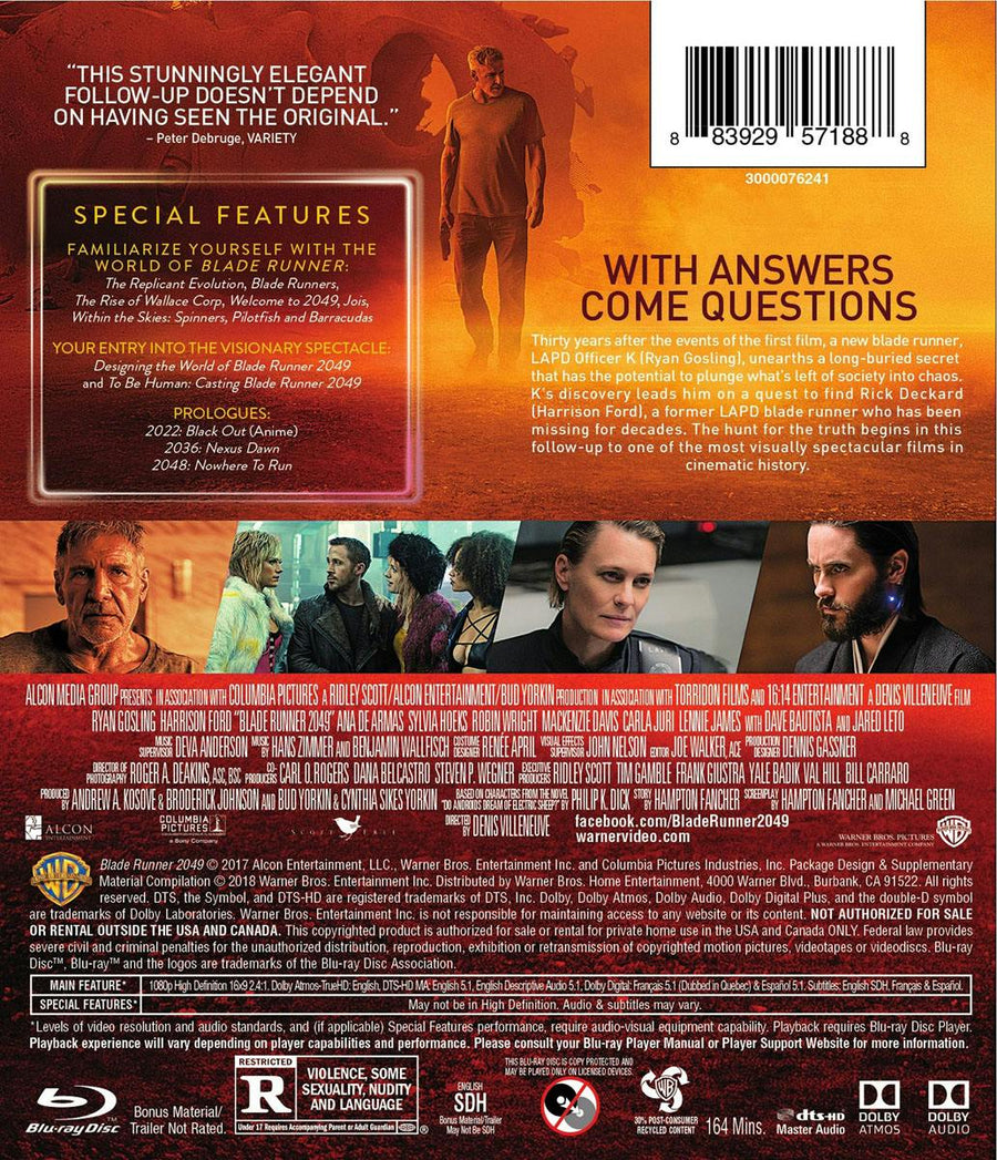 Blade Runner 2049 [Blu-Ray]