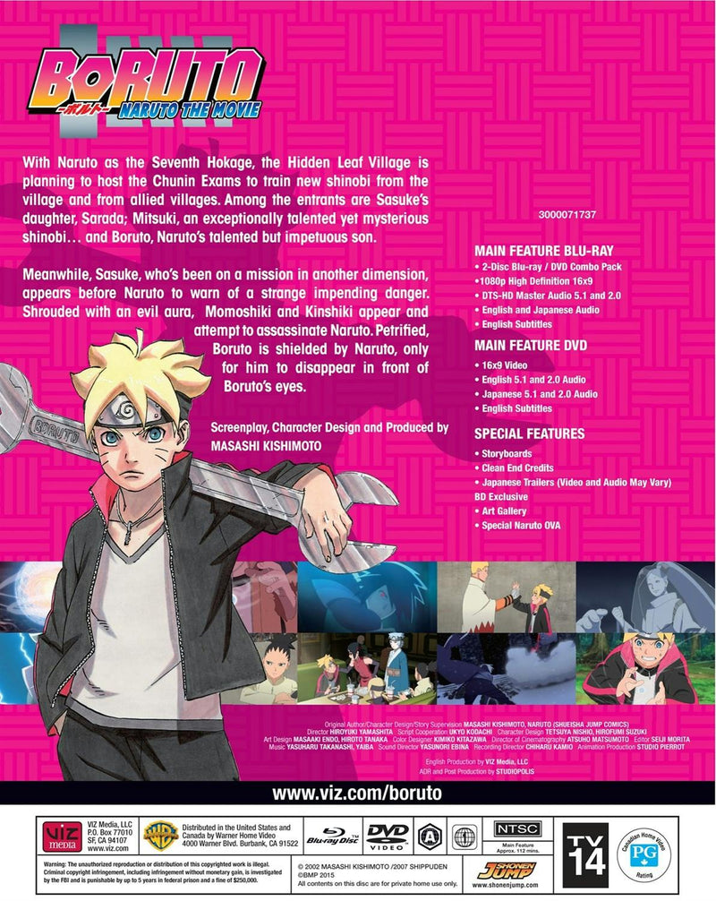 Boruto - Naruto the Movie (Blu-ray + DVD) [Blu-ray]