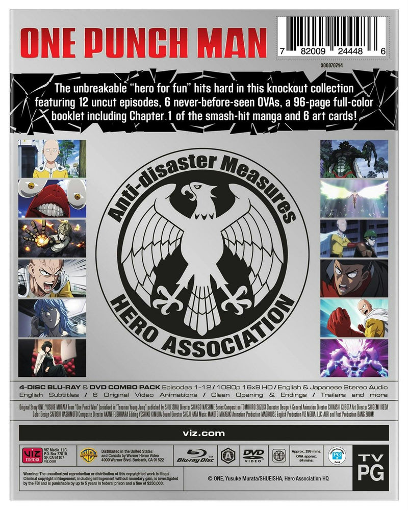 One Punch Man - Limited Edition (with DVD) [Blu-ray]