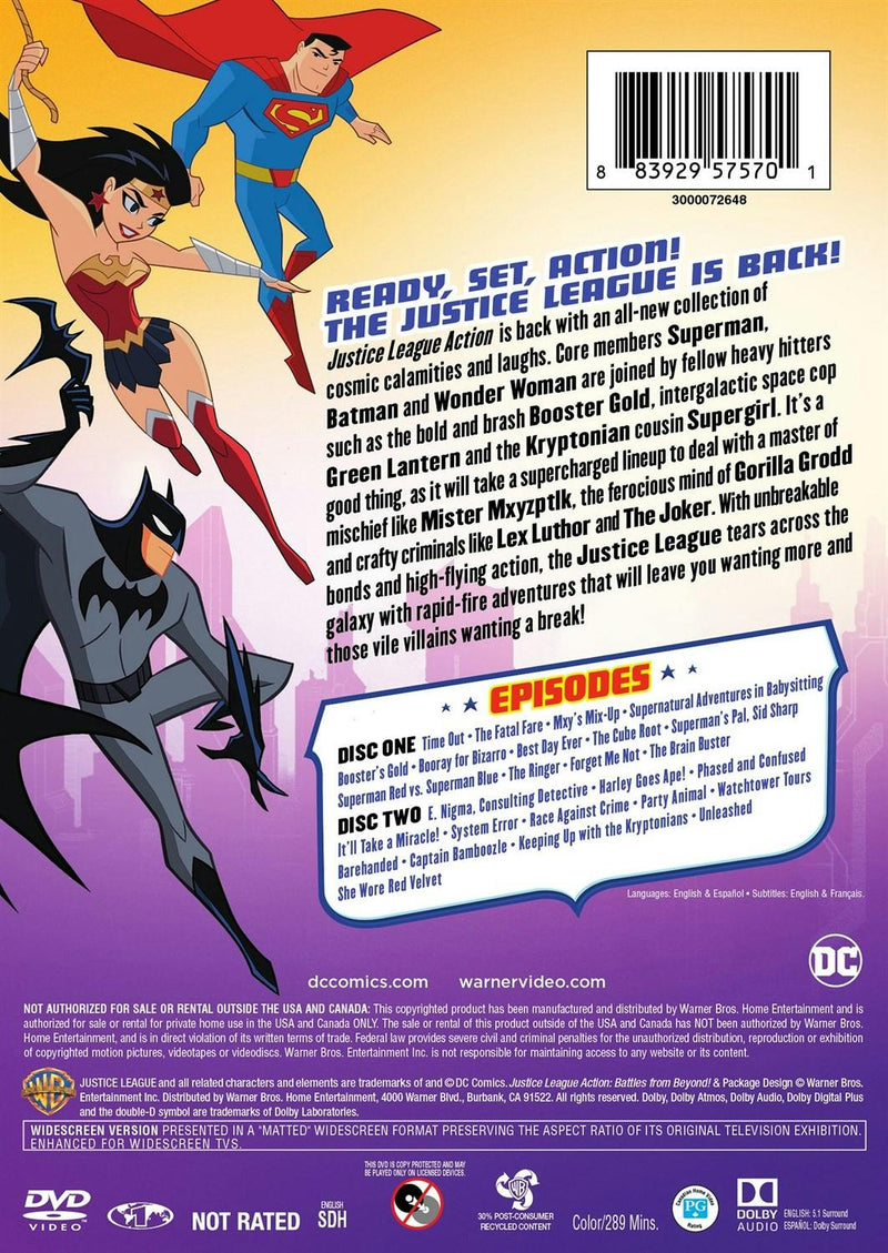 Justice League: Action Season 1 Part 2 [DVD]