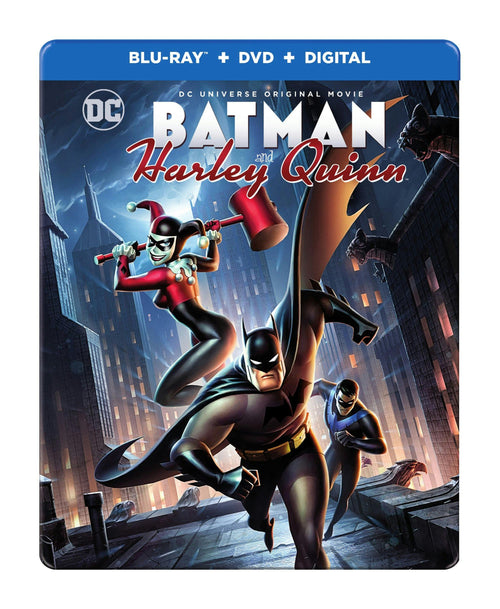 DCU: Batman and Harley Quinn (Steelbook) [Blu-ray]
