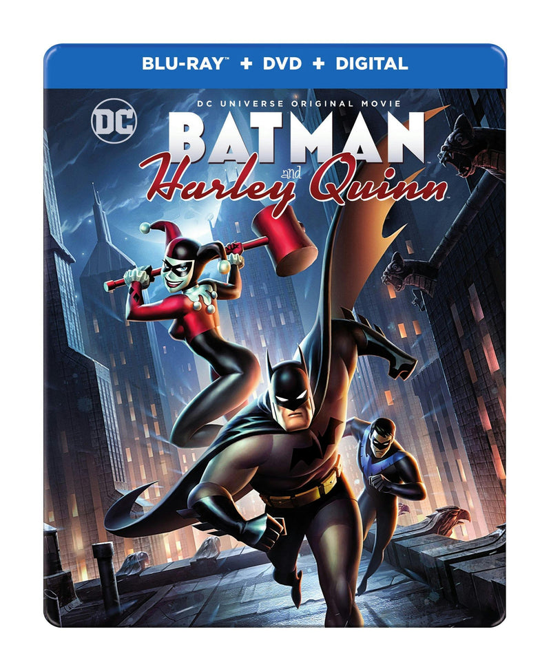 DCU: Batman and Harley Quinn (Steelbook) [Blu-ray]