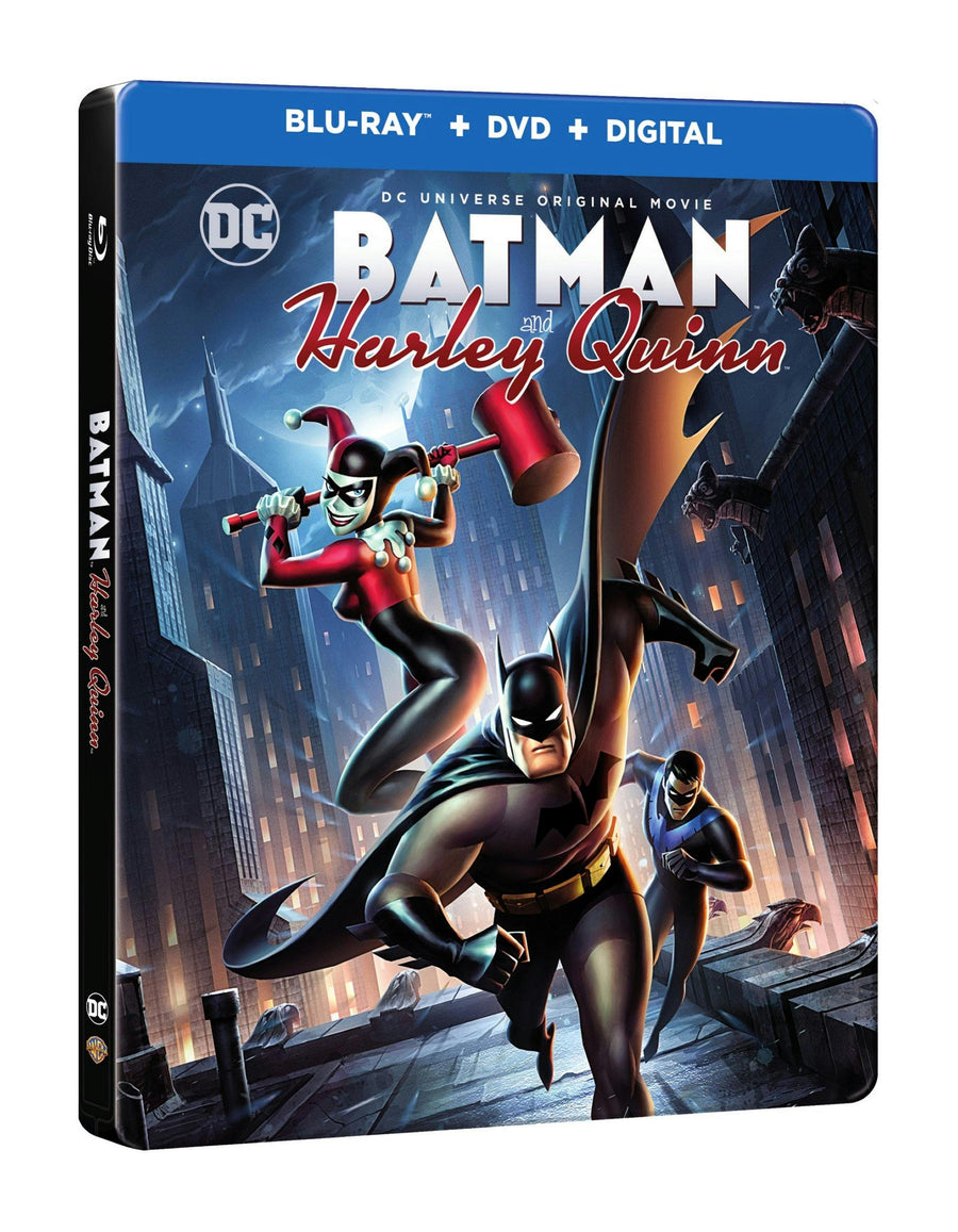 DCU: Batman and Harley Quinn (Steelbook) [Blu-ray]