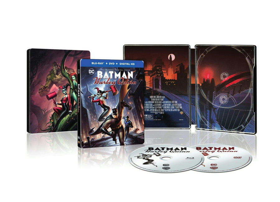DCU: Batman and Harley Quinn (Steelbook) [Blu-ray]