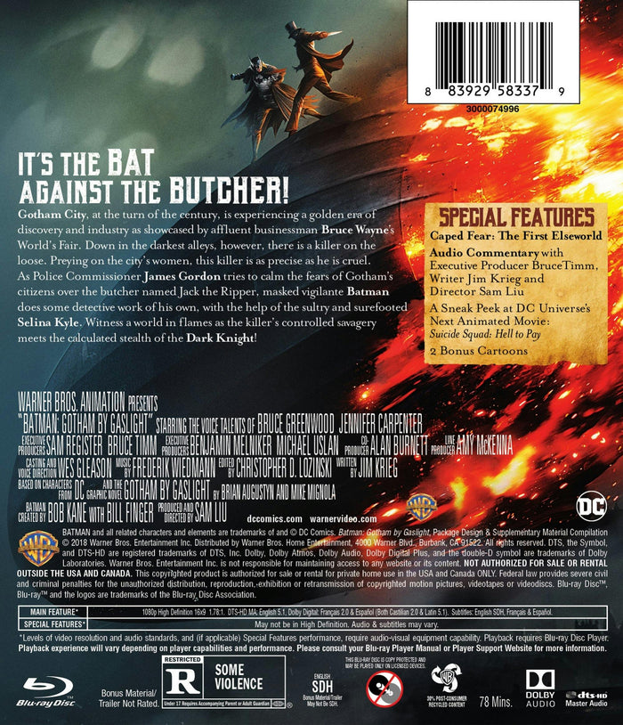 DCU: Batman - Gotham by Gaslight [Blu-ray]