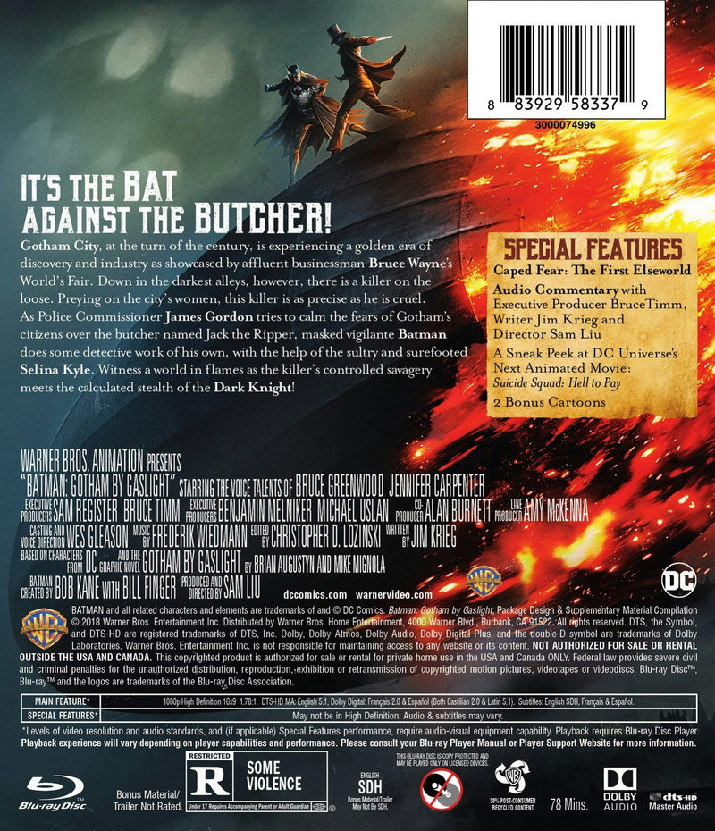 DCU: Batman - Gotham by Gaslight [Blu-ray]